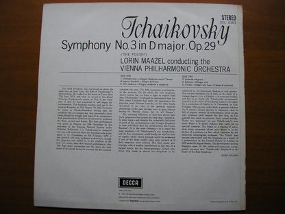 SXL 6163  TCHAIKOVSKY: SYMPHONY No. 2  'The Polish'       MAAZEL / VIENNA PHILHARMONIC     ED2