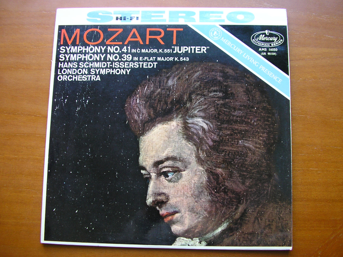 MOZART: SYMPHONIES  Nos. 39  &  41  'Jupiter'        SCHMIDT-ISSERSTEDT / LONDON SYMPHONY     AMS 16050