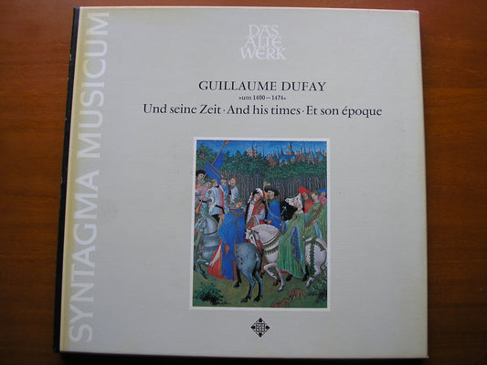 DUFAY & HIS TIMES: ANDRIEU / BINCHOIS / BRASSART / CESARIS / DUNSTABLE / GRENON / MORTON / SOLAGE       SYNTAGMA MUSICUM / OTTEN     2LP     6.35257