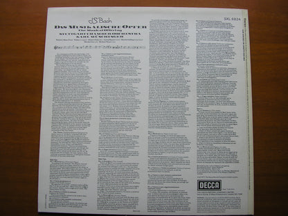 SXL 6824  BACH: MUSICAL OFFERING     MUNCHINGER / STUTTGART CHAMBER ORCHESTRA