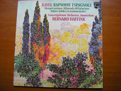 RAVEL: RAPSODIE ESPAGNOLE / VALSES NOBLES ET SENTIMENTALES / MENUET ANTIQUE     HAITINK / CONCERTGEBOUW     9500 347