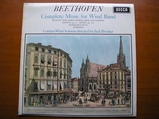 SXL 6170  BEETHOVEN: COMPLETE MUSIC FOR WIND BAND     LONDON WIND SOLOISTS / BRYMER    ED1