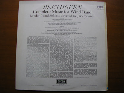 SXL 6170  BEETHOVEN: COMPLETE MUSIC FOR WIND BAND     LONDON WIND SOLOISTS / BRYMER    ED1