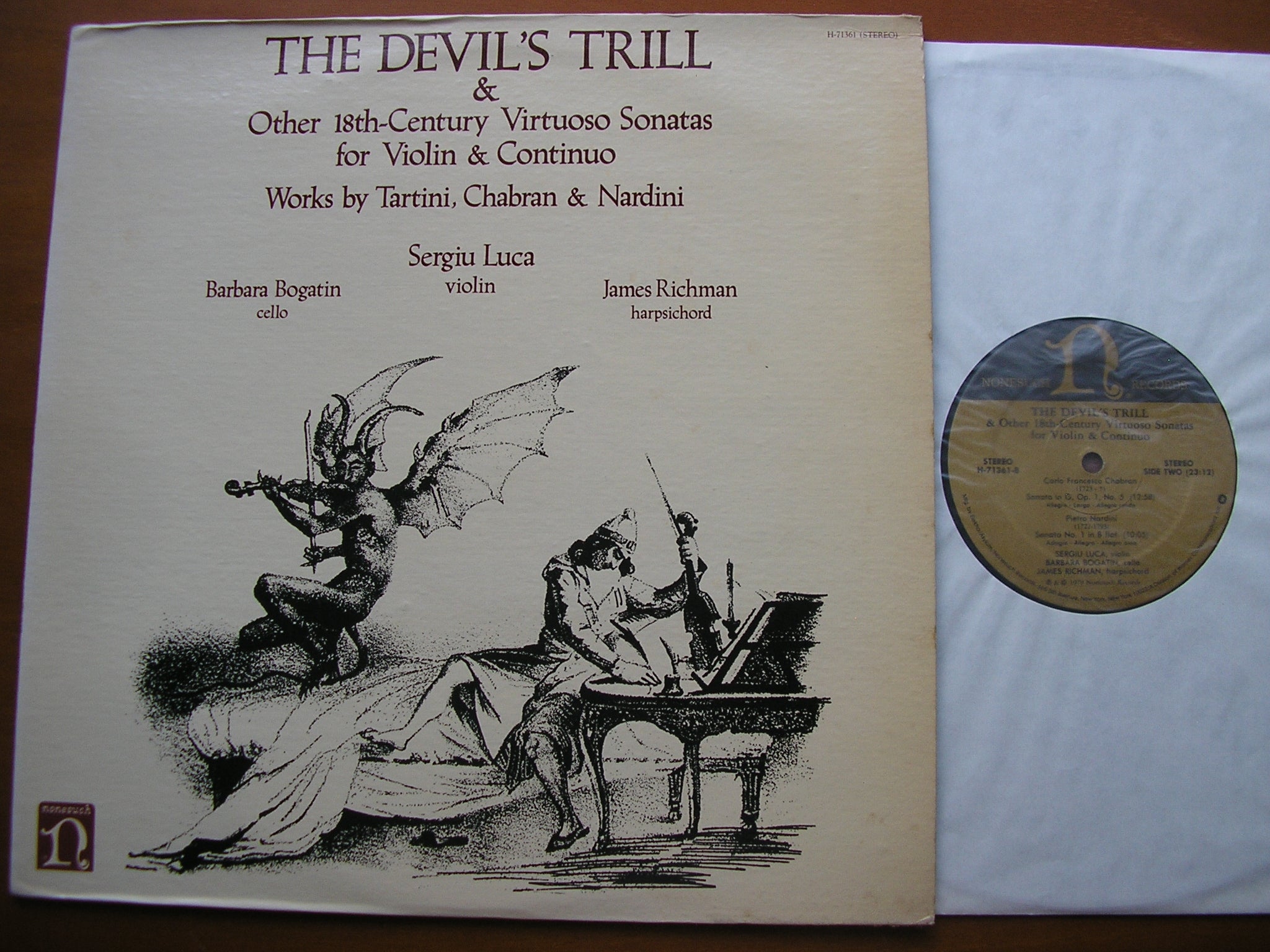 TARTINI: THE DEVIL'S TRILL / VIOLIN SONATAS BY CHABRAN