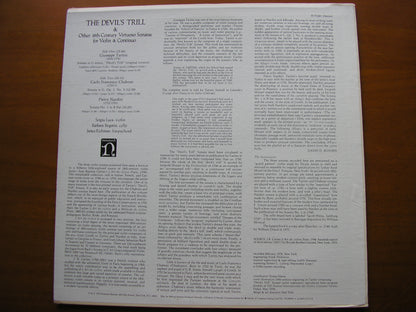TARTINI: THE DEVIL'S TRILL / VIOLIN SONATAS BY CHABRAN & NARDINI     LUCA / BOGATIN / RICHMAN    H-71361