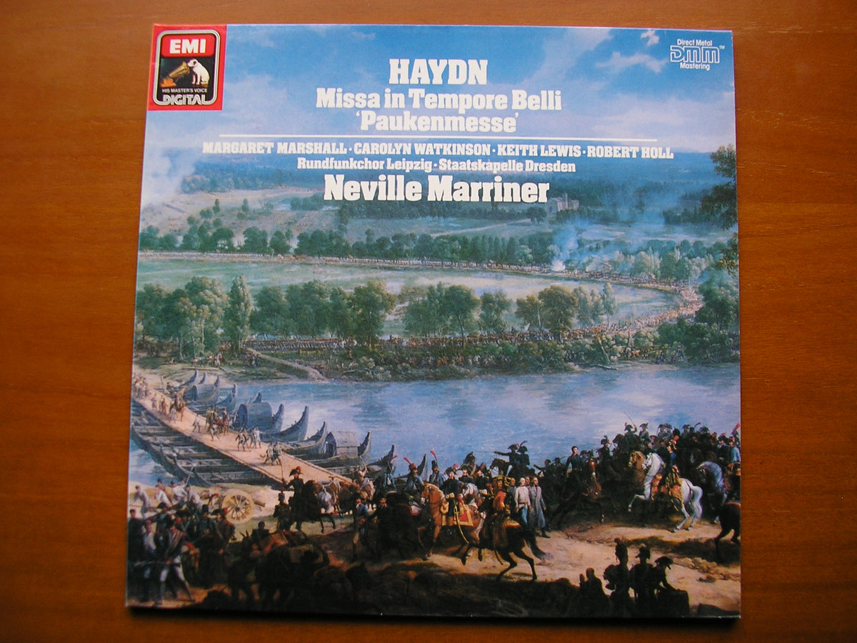 HAYDN: PAUKENMESSE Mass in Time of War     SOLOISTS / STAATSKAPELLE DRESDEN / MARRINER     27 0413