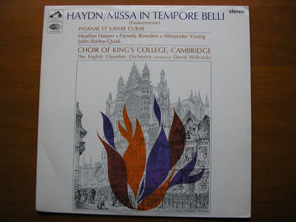 HAYDN: MASS IN TIME OF WAR / MOTET       SOLOISTS / CHOIR / ENGLISH CHAMBER ORCHESTRA / WILLCOCKS     ASD 2303