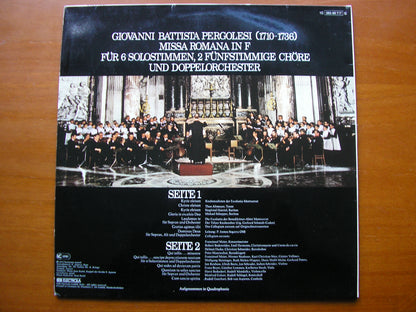 PERGOLESI: MISSA ROMANA      ESCOLANIA MONTSERRAT / COLLEGIUM AUREUM / SEGARRA      065-99 717