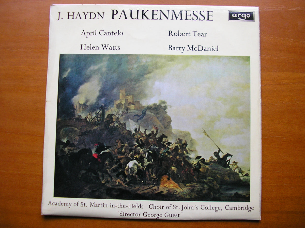 HAYDN: MASS IN TIME OF WAR / MICHAEL HAYDN: AVE REGINA     SOLOISTS / CHOIR / ASMIF / GUEST     ZRG 634