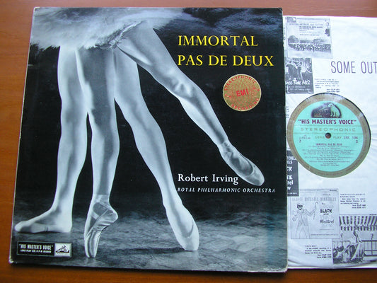 IMMORTAL PAS DE DEUX: ADAM / CHOPIN / DELIBES / TCHAIKOVSKY / MINKUS / PROKOFIEV     ROYAL PHILHARMONIC / IRVING      CSD 1286