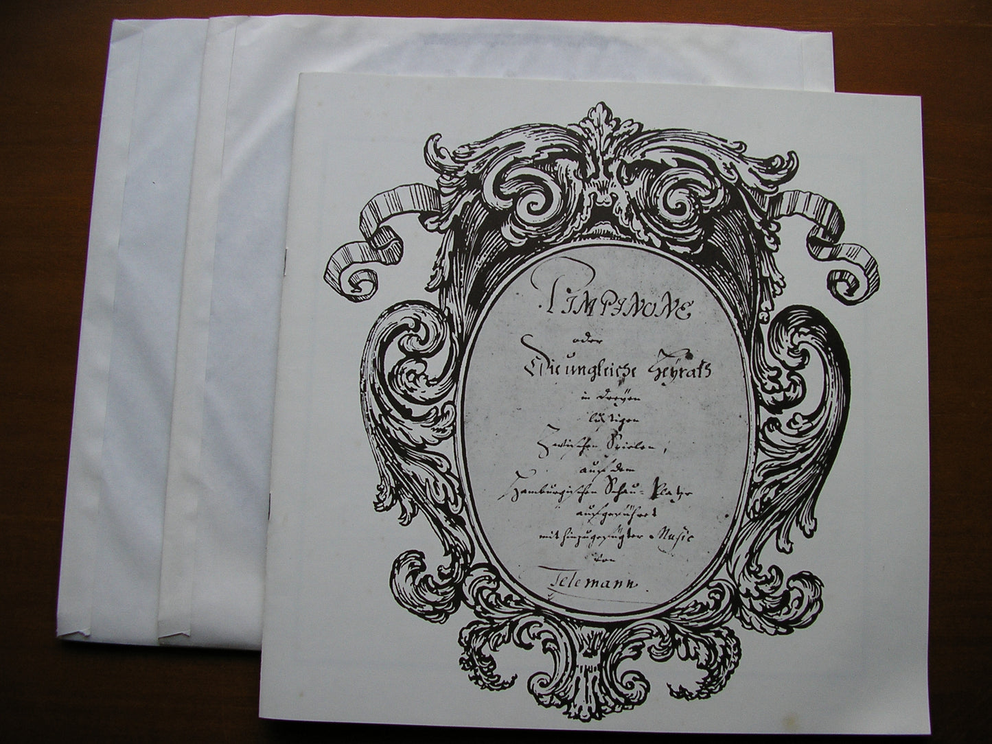 TELEMANN: PIMPINONE  (1725)   SPRECKELSEN / NIMSGERN / ENSEMBLE FLORILEGIUM MUSICUM / HIRSCH     2LP    4.41953 CX