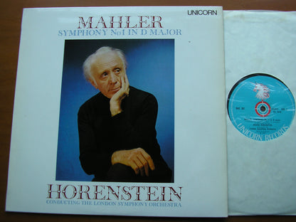 MAHLER: SYMPHONY No. 1      HORENSTEIN / LONDON SYMPHONY    RHS 301