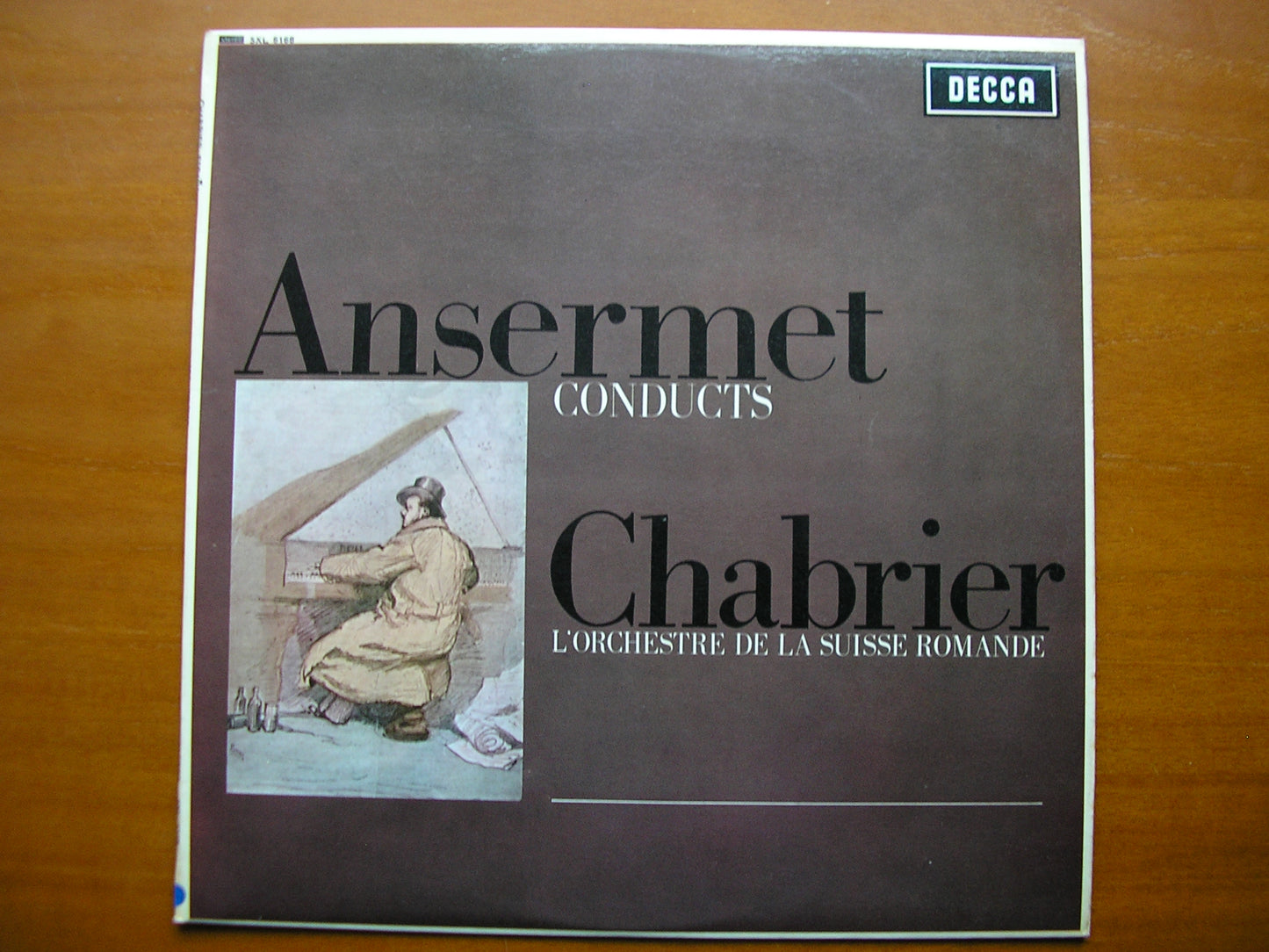 SXL 6168  CHABRIER: ESPANA / SUITE PASTORALE / JOYEUSE MARCHE        ANSERMET / SUISSE ROMANDE      ED1