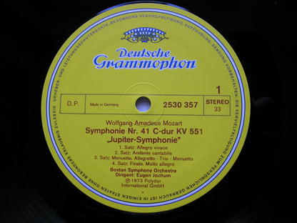 MOZART: SYMPHONY No. 41  'Jupiter' / SCHUBERT: SYMPHONY No. 8 'Unfinished'     JOCHUM / BOSTON SYMPHONY    2530 357