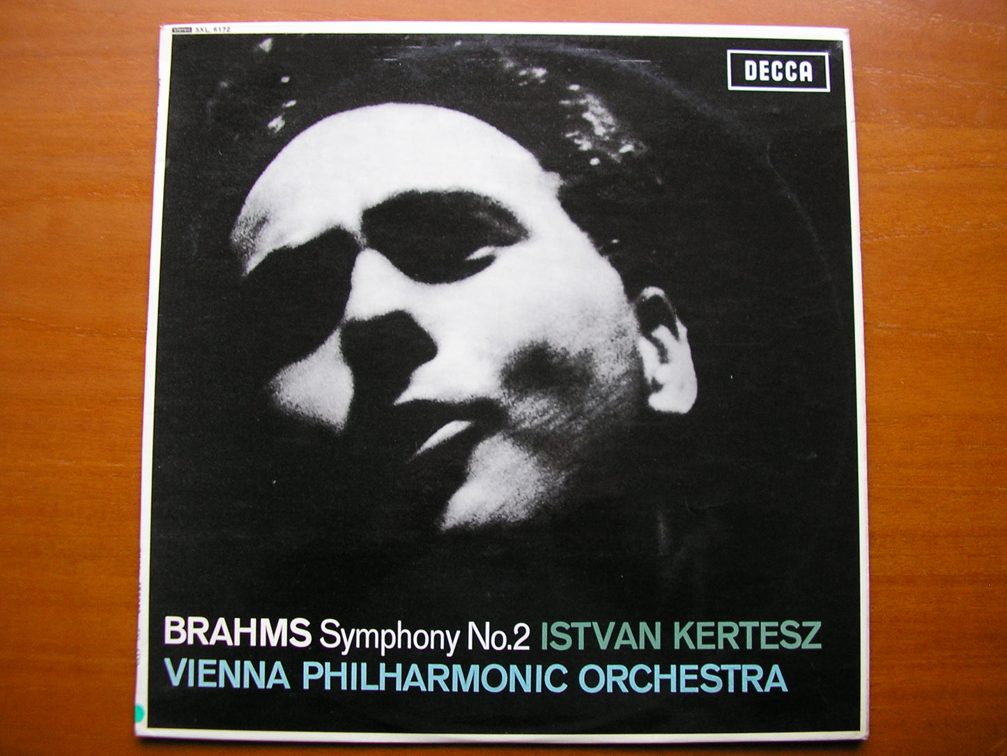 SXL 6172  BRAHMS: SYMPHONY No. 2      KERTESZ / VIENNA PHILHARMONIC     ED2