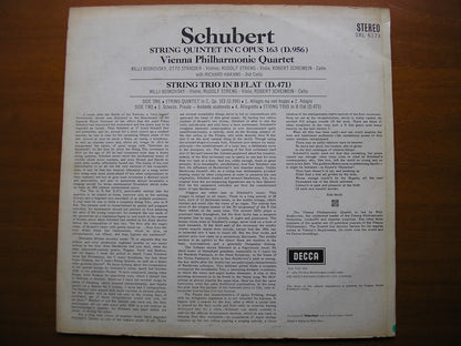 SXL 6173  SCHUBERT: STRING QUINTET / STRING TRIO     VIENNA PHILHARMONIC QUARTET / HARAND      ED2
