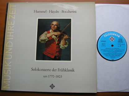 CONCERTOS OF THE EARLY CLASSICAL PERIOD: HUMMEL / HAYDN / BOCCHERINI       CONCERTO AMSTERDAM / JAAP SCHRODER       SAWT 9529