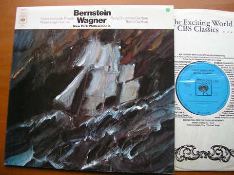 WAGNER: ORCHESTRAL MUSIC      BERNSTEIN / NEW YORK PHILHARMONIC     72870