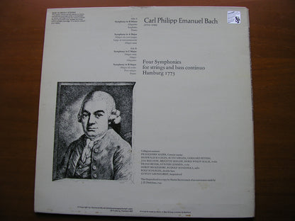 CPE BACH: FOUR HAMBURG SYMPHONIES    COLLEGIUM AUREUM / MAIER    BHM 19 29319