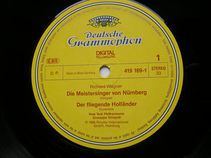 WAGNER: ORCHESTRAL MUSIC      SINOPOLI / NEW YORK PHILHARMONIC     419 169