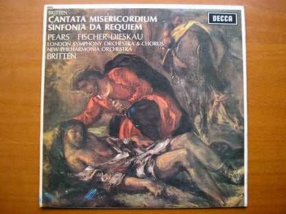 SXL 6175  BRITTEN: SINFONIA DA REQUIEM / CANTATA MISERICORDIUM / SOLOISTS / NPO / lso / BRITTEN    ED1