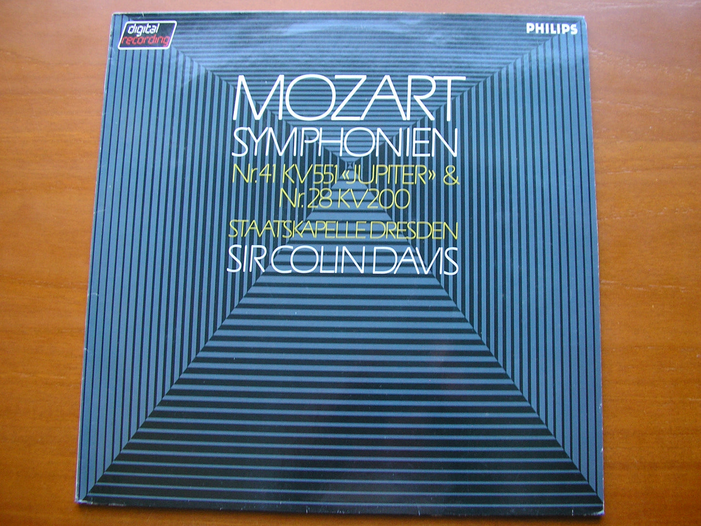 MOZART: SYMPHONIES Nos. 29  &  41  'Jupiter'        DAVIS / STAATSKAPELLE DRESDEN       6514 206