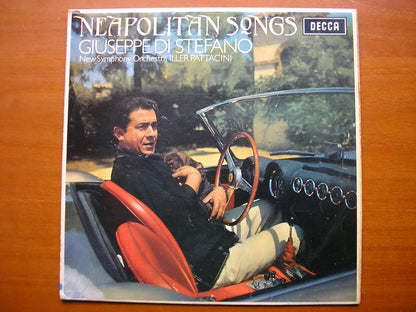 SXL 6176  DI STEFANO SINGS NEAPOLITAN SONGS: de CURTIS / COSTA / CARDILLO / BOVIO        NEW SYMPHONY ORCHESTRA / PATTACINI    ED1