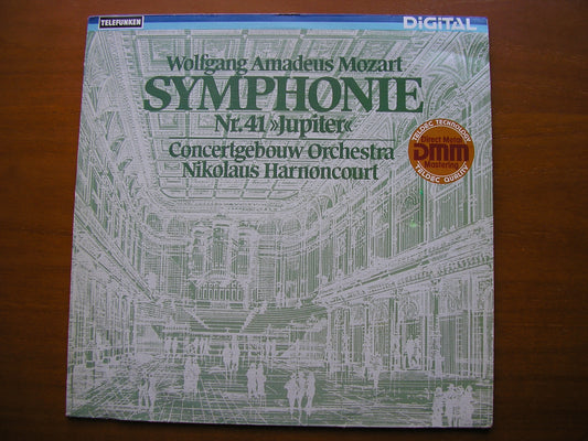 MOZART: SYMPHONY No. 41 'Jupiter'       HARNONCOURT / CONCERTGEBOUW ORCHESTRA    6.42846
