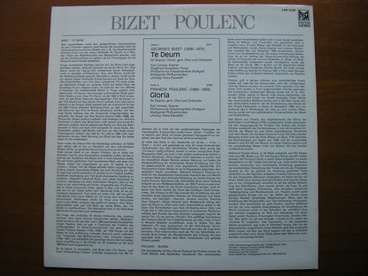 BIZET: TE DEUM / POULENC: GLORIA     LOVAAS / JERUSALEM / STUTTGART PHILHARMONIC / ZANOTELLI     FSM 53 023