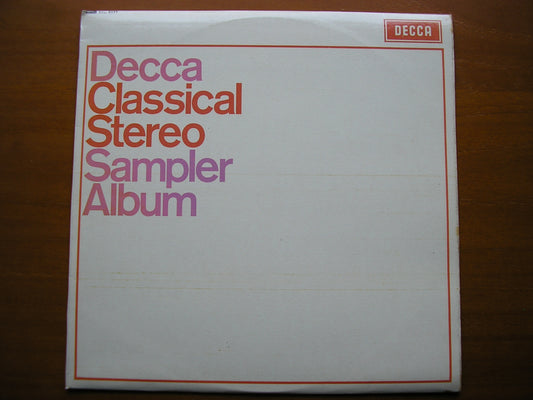 SXL 6177  DECCA CLASSICAL STEREO SAMPLER ALBUM     VARIOUS      ED2