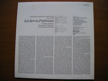 PERGOLESI: LA SERVA PADRONA  (1733)    BONIFACCIO / NIMSGERN / COLLEGIUM AUREUM / MAIER     065 99 749