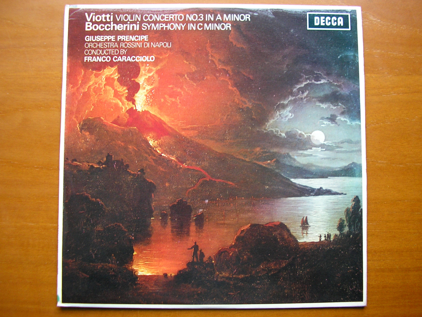 SXL 6179  VIOTTI: VIOLIN CONCERTO / BOCCHERINI: SYMPHONY  in C     PRENCIPE / ROSSINI ORCHESTRA OF NAPLES / CARACCIOLO    ED2