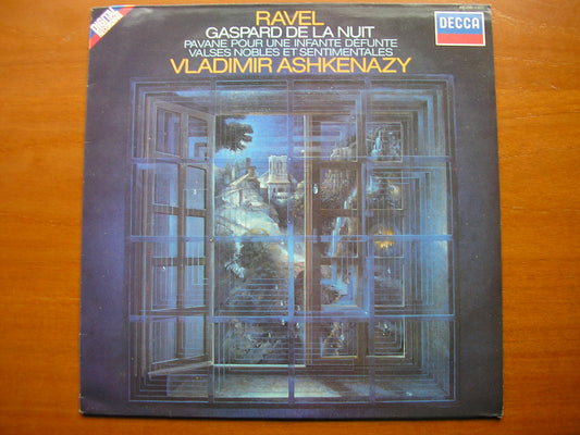 RAVEL: GASPARD DE LA NUIT / PAVANE / VALSES NOBLES ET SENTIMENTALES      ASHKENAZY     410 255