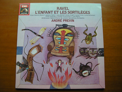 RAVEL: L'ENFANT ET LES SORTILEGES     SOLOISTS / LONDON SYMPHONY / PREVIN     ASD 4167