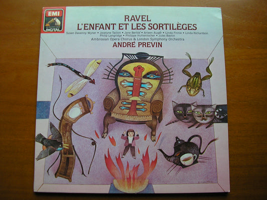 RAVEL: L'ENFANT ET LES SORTILEGES     SOLOISTS / LONDON SYMPHONY / PREVIN     ASD 4167