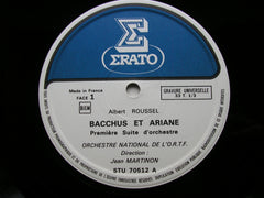 ROUSSEL: BACCHUS ET ARIANE        MARTINON / FRENCH NATIONAL RADIO ORCHESTRA     STU  70512