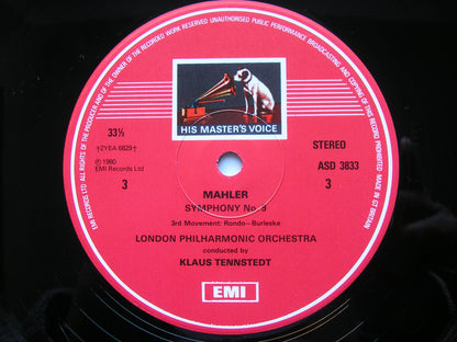 MAHLER: SYMPHONY No. 9    TENNSTEDT / LONDON PHILHARMONIC   SLS 5188