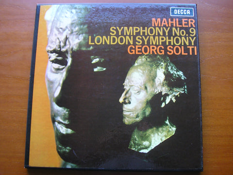 MAHLER: SYMPHONY No. 9    SOLTI / LONDON SYMPHONY   SET 360 / 1