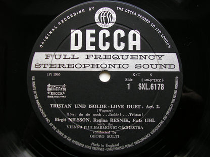 SXL 6178  WAGNER: TRISTAN & ISOLDE    ACT 2    Love Duet      NILSSON / WINDGASSEN / VIENNA PHILHARMONIC / SOLTI    ED1