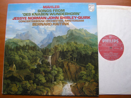 MAHLER: DES KNABEN WUNDERHORN    NORMAN / SHIRLEY-QUIRK / CONCERTGEBOUW ORCHESTRA / HAITINK      9500 316