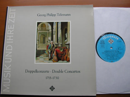 TELEMANN: DOUBLE CONCERTOS 1715 - 1730     CONCENTUS MUSICUS WIEN / HARNONCOURT     6.41204