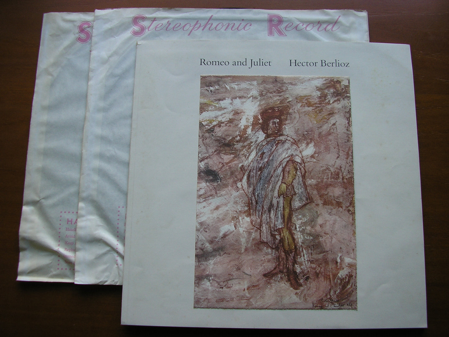 BERLIOZ: ROMEO ET JULIETTE     ELIAS / VALLETTI / TOZZI / BOSTON SYMPHONY / CHARLES MUNCH    2LP     LDS 6098