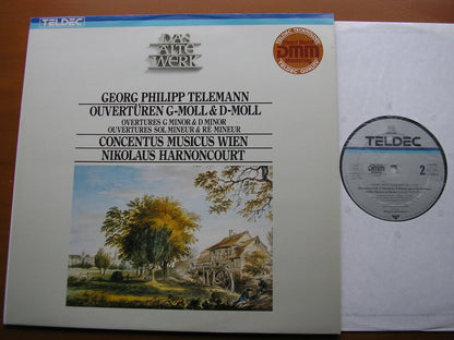 TELEMANN: OVERTURES in G & D      HARNONCOURT / CONCENTUS MUSICUS WIEN     6.42986