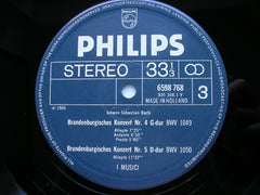 BACH: THE BRANDENBURG CONCERTOS    I MUSICI     2 LP   6747 434