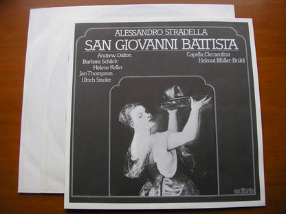 STRADELLA: SAN GIOVANNI BATTISTA    SOLOISTS / CAPELLA CLEMENTINA / MULLER-BRUHL    2LP     EL 16845
