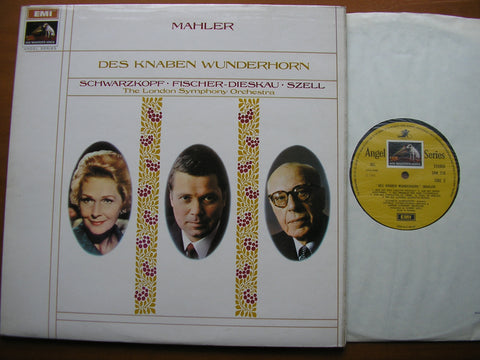 MAHLER: DES KNABEN WUNDERHORN      SCHWARZKOPF / FISCHER-DIESKAU / LONDON SYMPHONY / SZELL     SAN 218