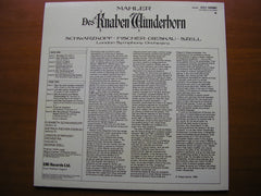 MAHLER: DES KNABEN WUNDERHORN      SCHWARZKOPF / FISCHER-DIESKAU / LONDON SYMPHONY / SZELL      ASD 1000981