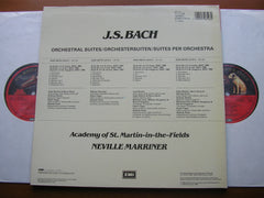 BACH: FOUR ORCHESTRAL SUITES BWV 1066 - 1069   MARRINER / ACADEMY OF ST MARTIN IN THE FIELDS    27 0310