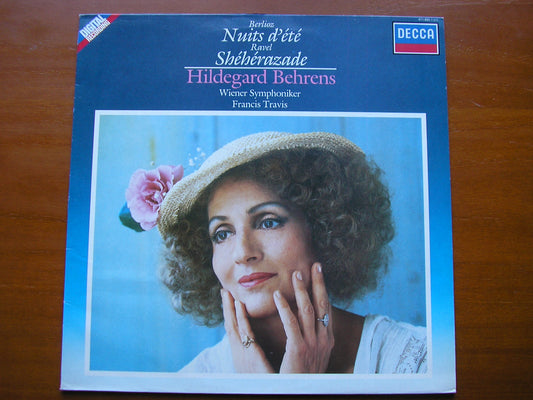 BBERLIOZ: LES NUITS D'ETE / RAVEL: SHEHERAZADE     BEHRENS / VIENNA SYMPHONY ORCHESTRA / TRAVIS     411 895