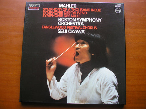 MAHLER: SYMPHONY No. 8     SOLOISTS / BOSTON SYMPHONY / OZAWA    6769 069